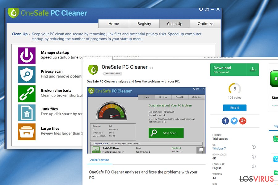 claves de licencia onesafe pc cleaner